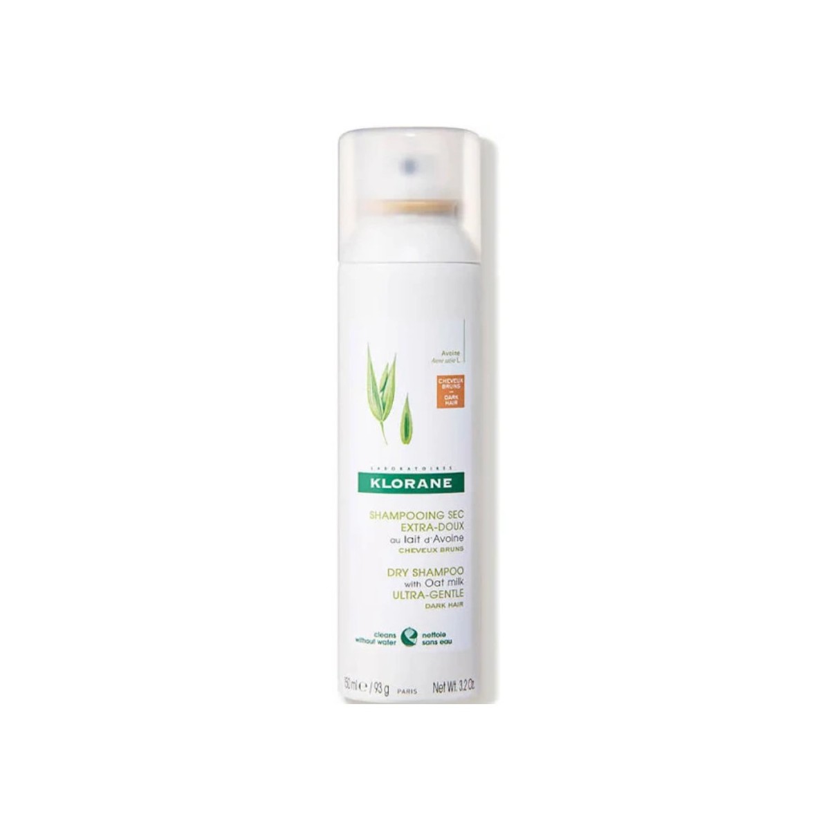 klorane champu seco con leche de avena 150ml