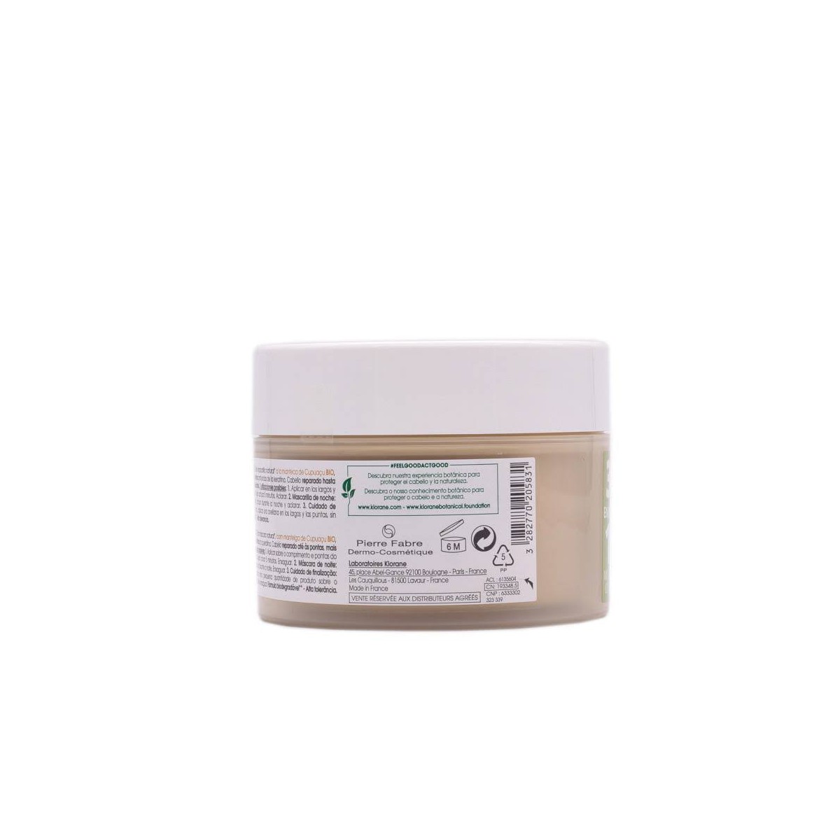 klorane mascarilla cupuau 150 ml