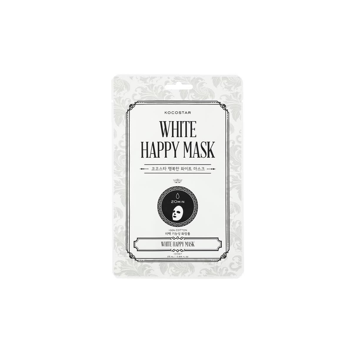 kocostar white happy mask