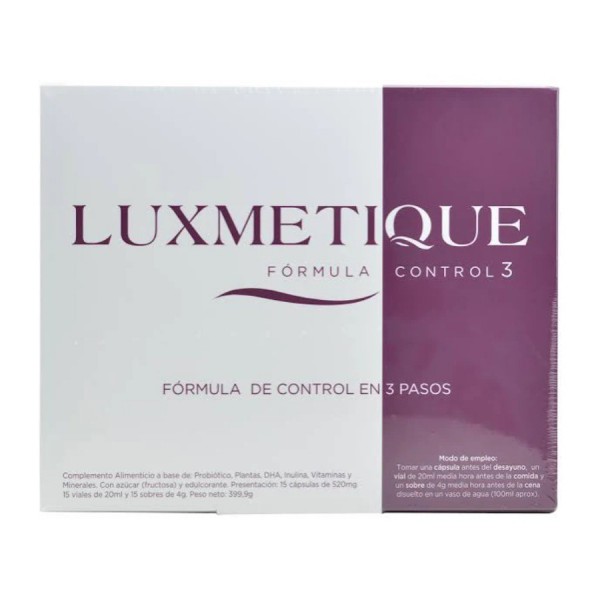 luxmetique formula control 3
