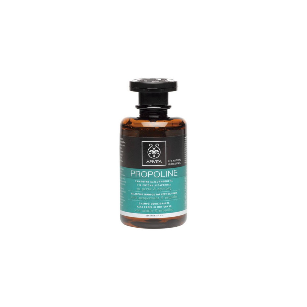 apivita champu equilibrante cabello muy graso menta propoleo 250ml