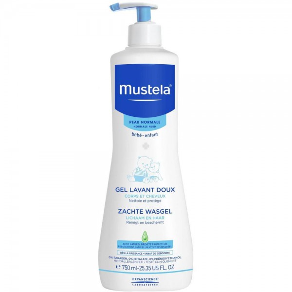mustela gel dermo limpiador 750 ml