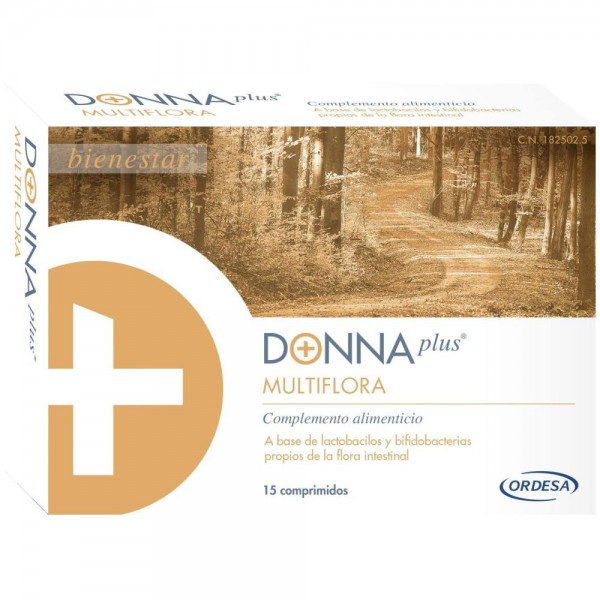 donna plus multiflora 15 comprimidos