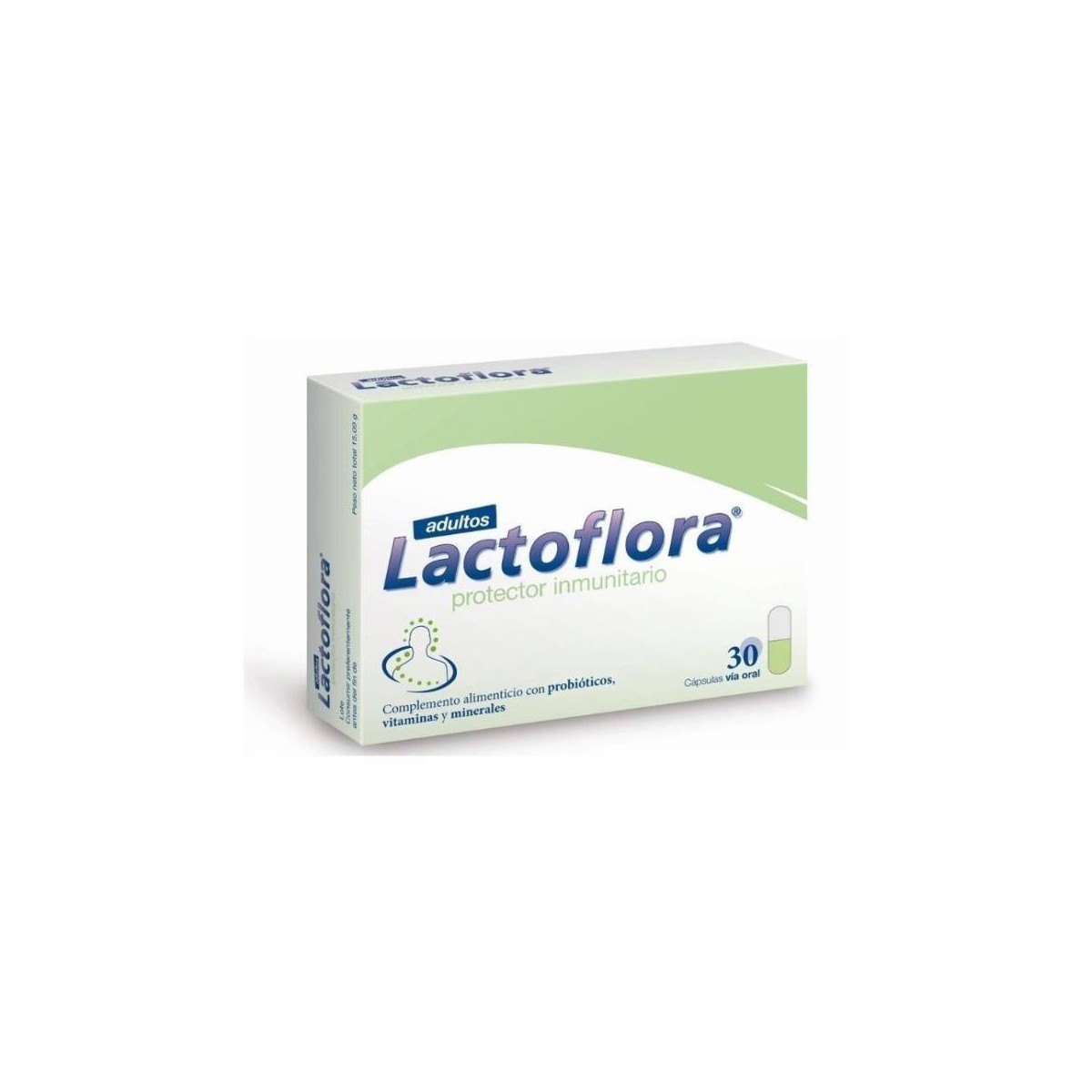 lactoflora adultos protector inmunitario 30 capsulas