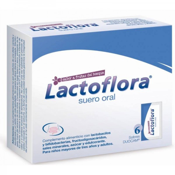 lactoflora suero oral 6 sobres