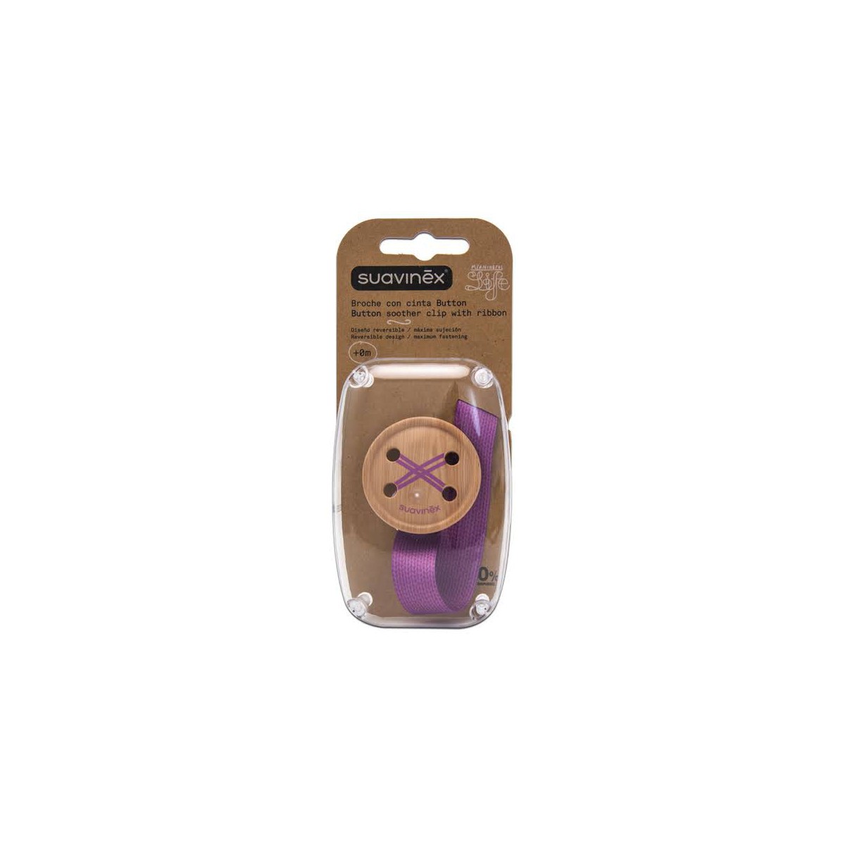 suavinex broche con cinta redondo