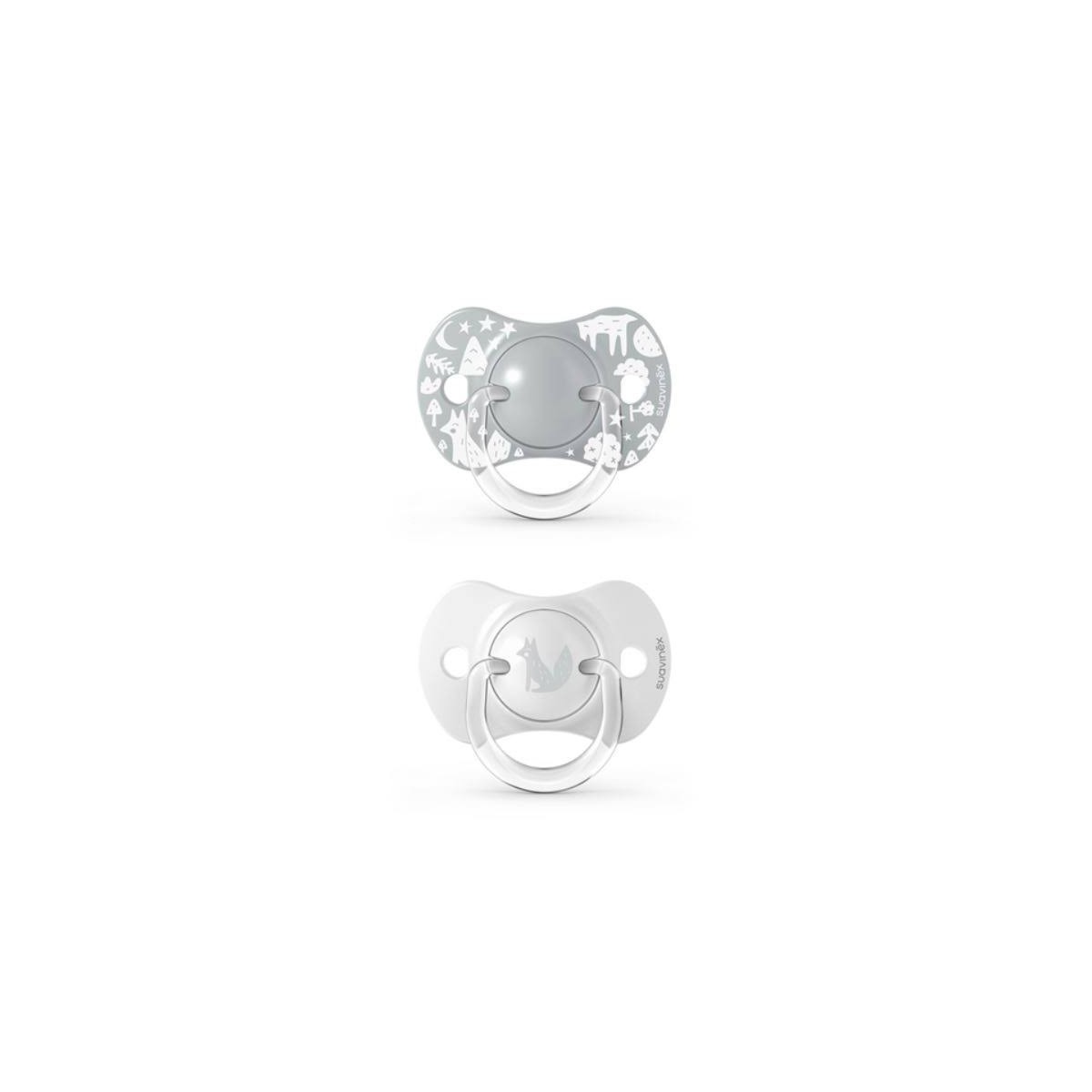 chupete suavinex sx pro fisiologico 0 6 meses silicona 2 unidades