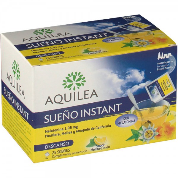 aquilea sueno instant 25 sobres