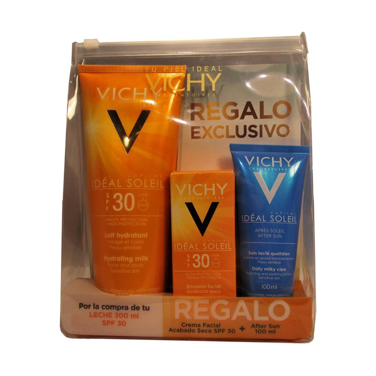 vichy soleil spf 30 leche 300 ml