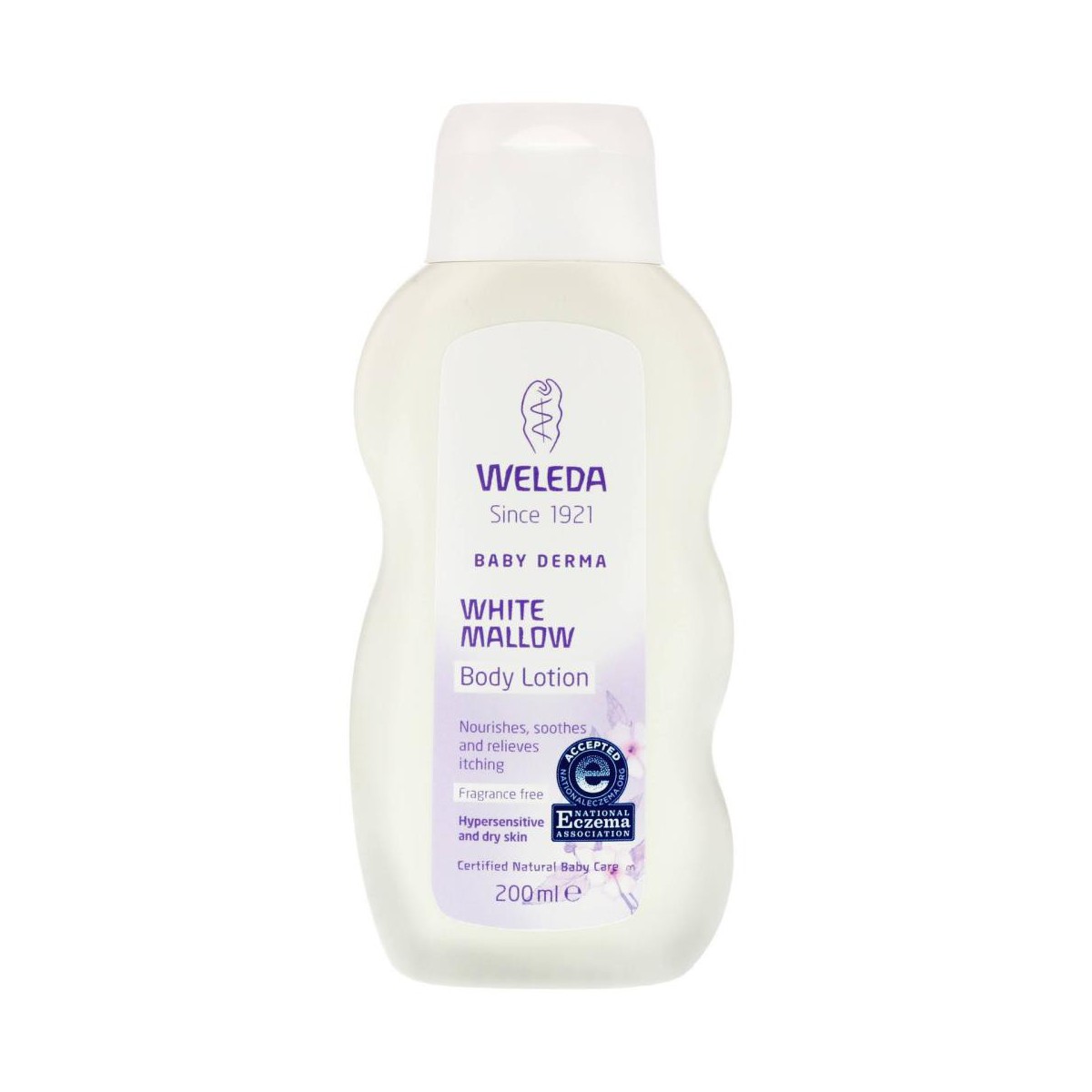 weleda leche corporal malva blanca 200 ml