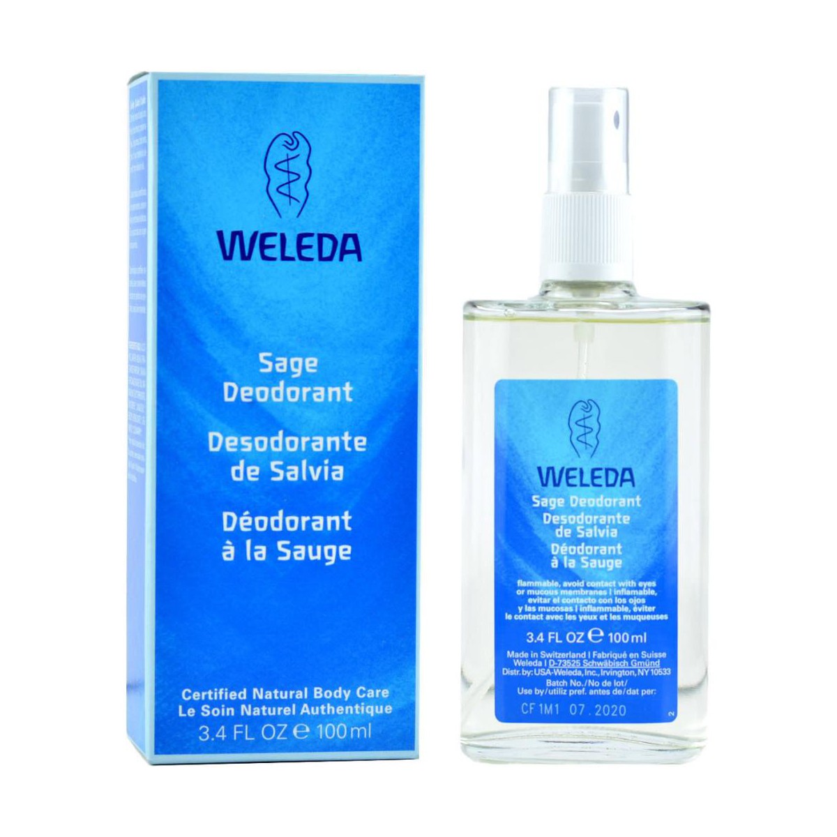 weleda desodorante de salvia 100 ml