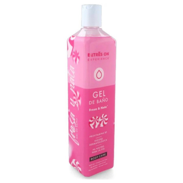 betres on gel de bano fresa y nata 750ml