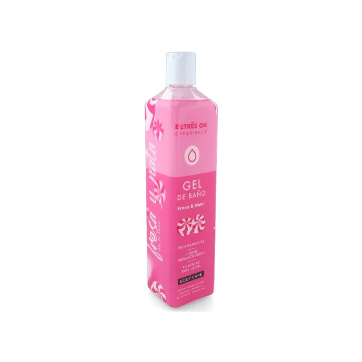 betres on gel de bano fresa y nata 750ml