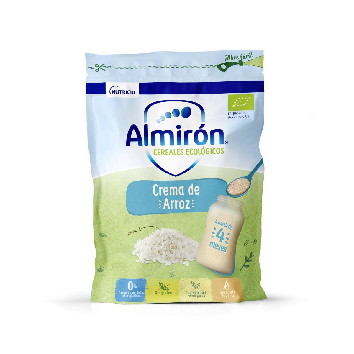 almiron cereales ecologicos crema de arroz 200 g