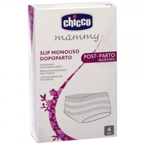 chicco mammy braguitas monouso postparto 4 uds