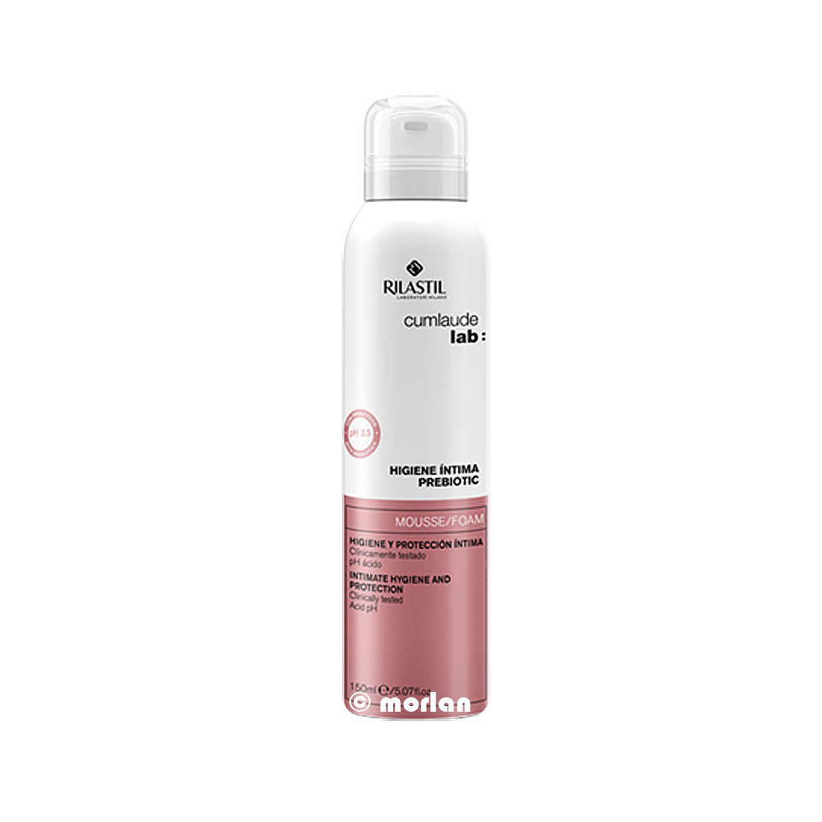 cumlaude higiene intima prebiotic mousse 150 ml