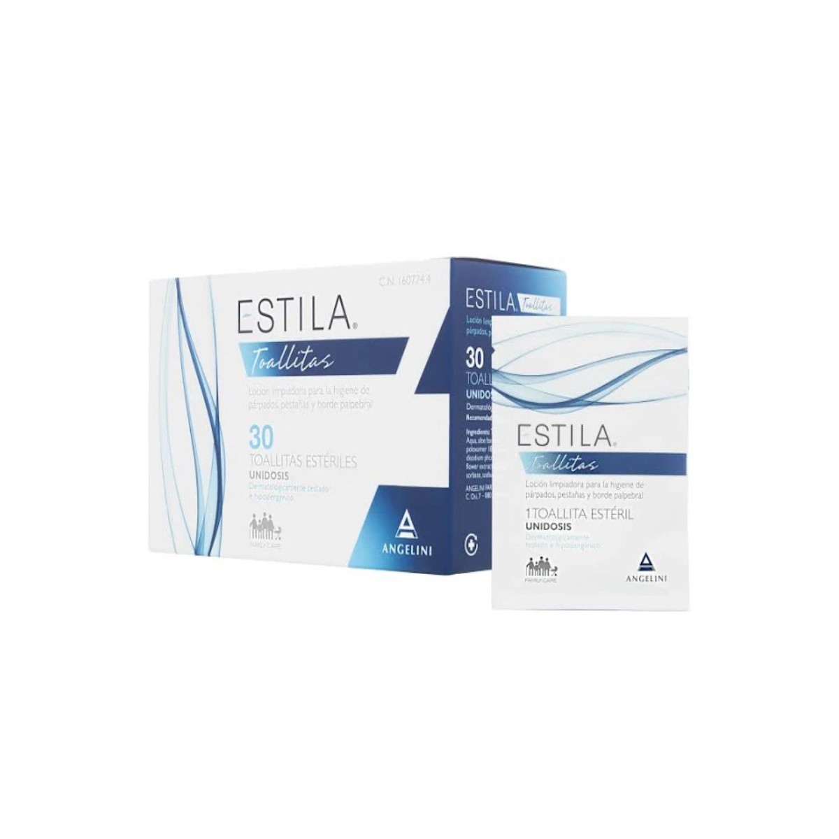 estila 30 toallitas