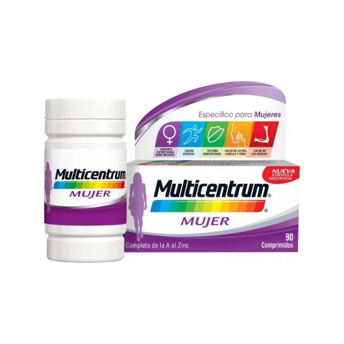 multicentrum 90 comprimidos mujer