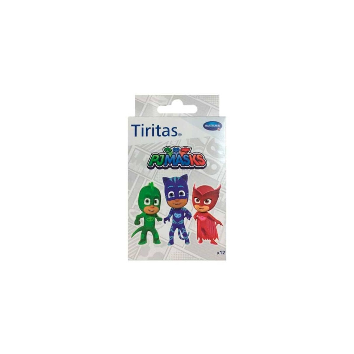 tiritas infantiles pj masks 12u