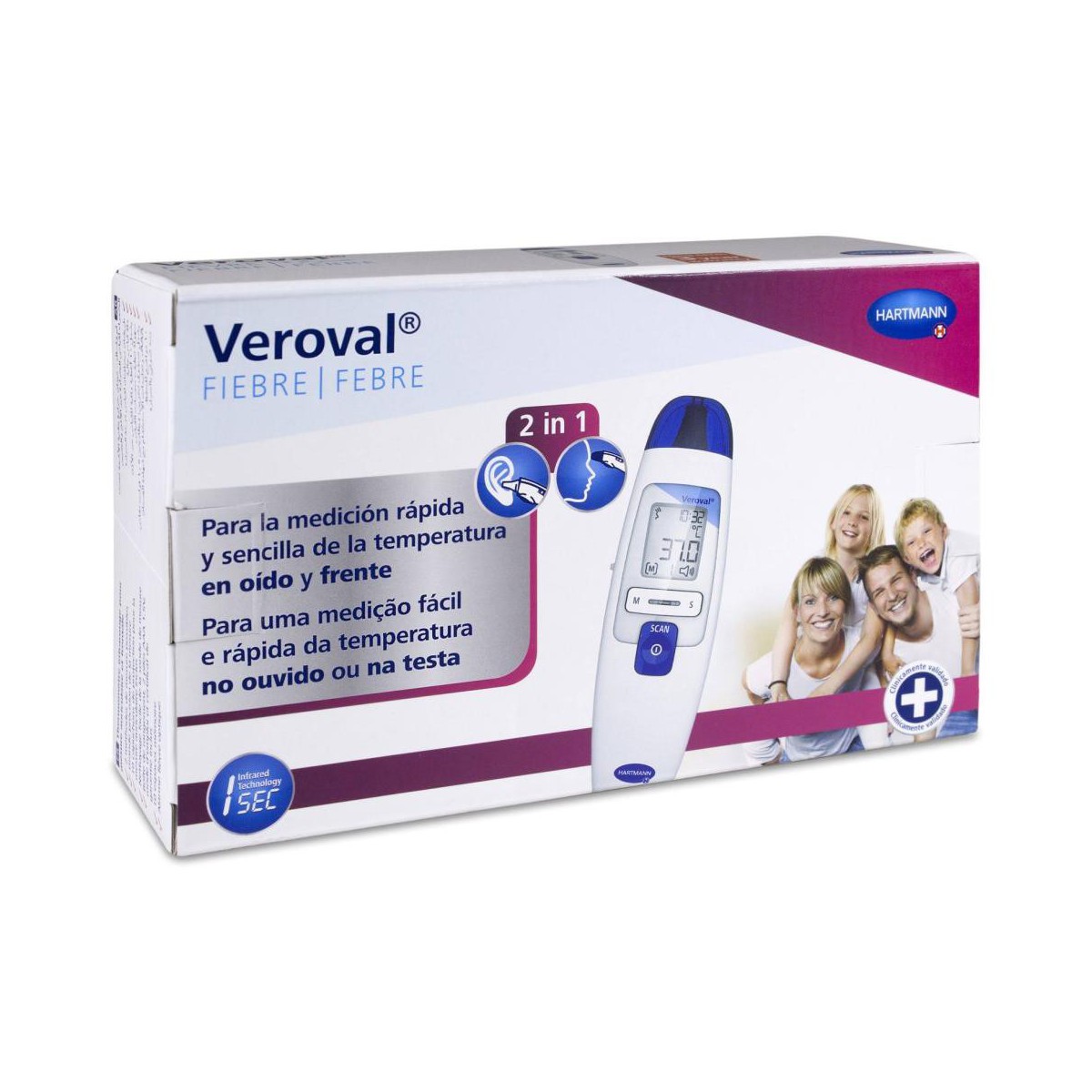 veroval termometro oido y frente