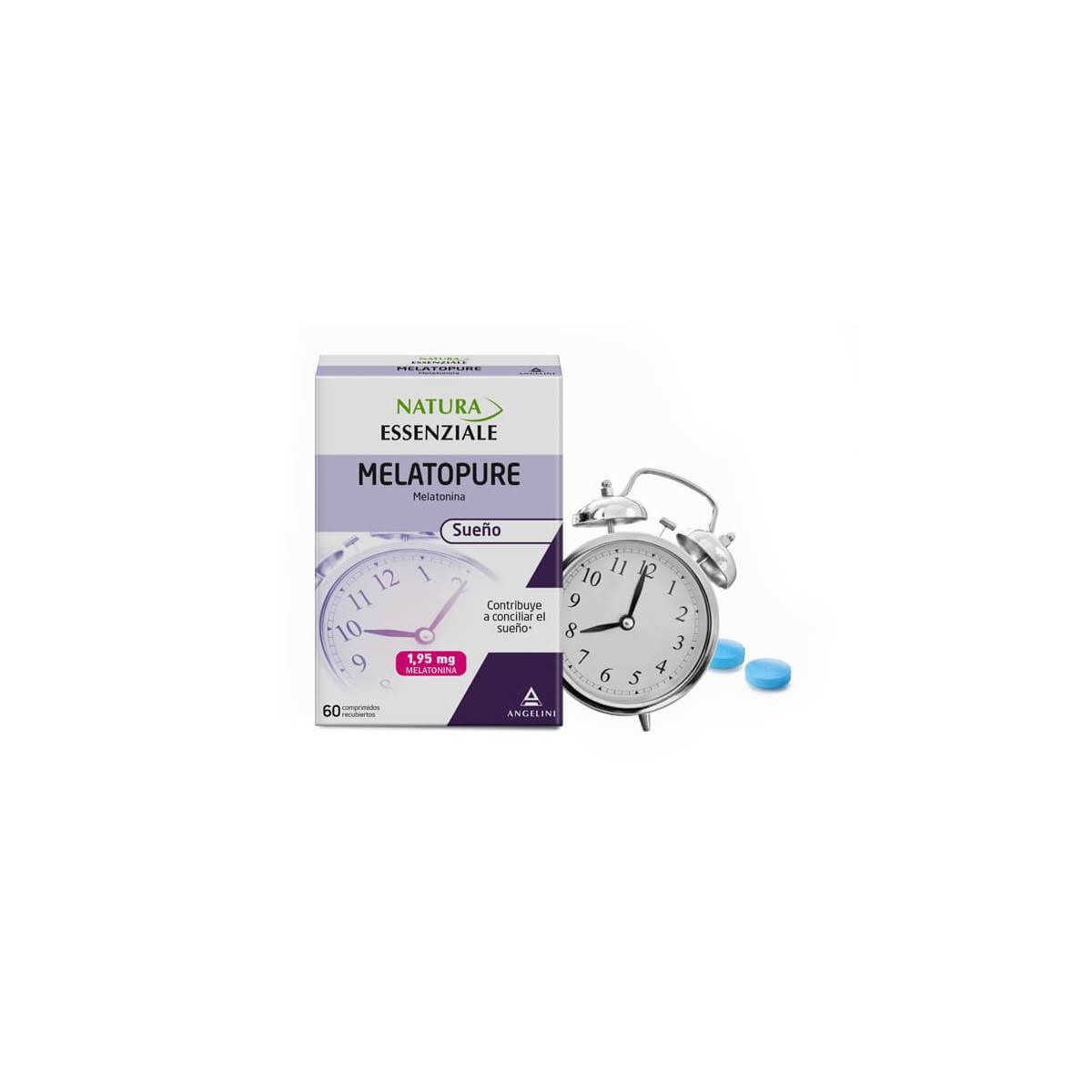 angelini natura melatopure 60 comprimidos