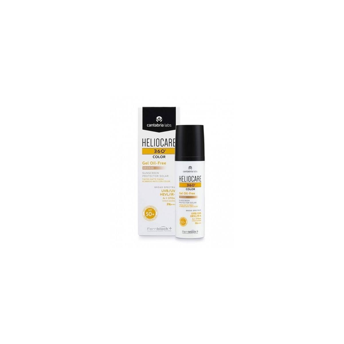 heliocare 360o color gel oil free bronze 50ml