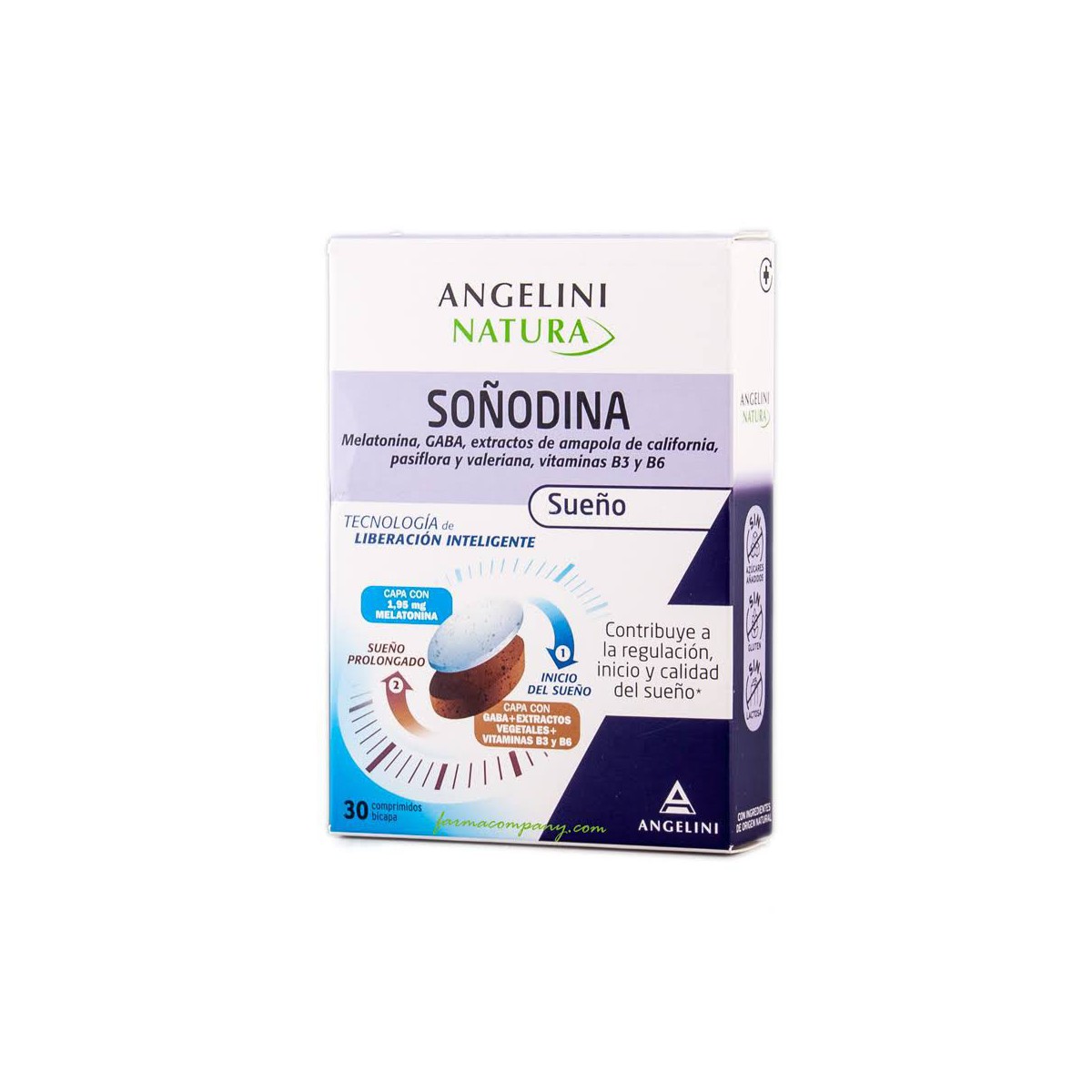 sonodina 30 comprimidos bicapa