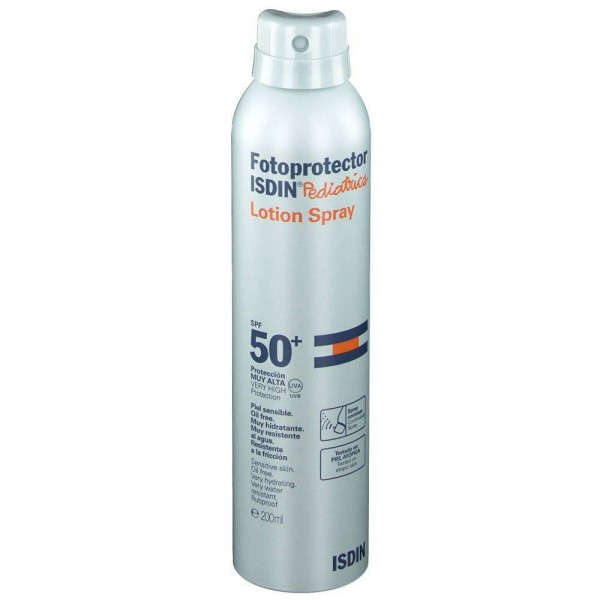 fotoprotector isdin lotion spray pediatrics spf 50