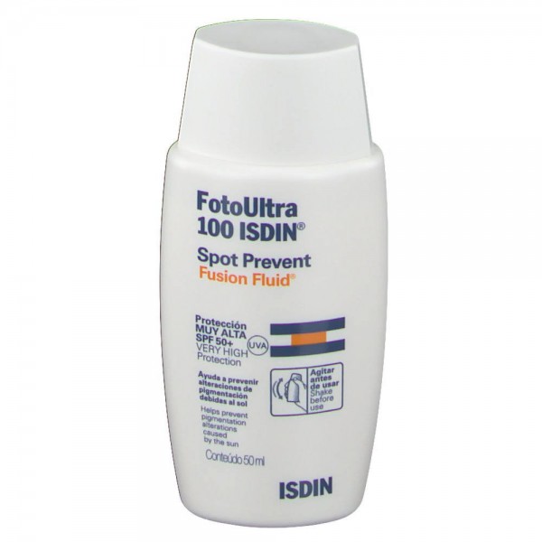 isdin fotoultra 100 spot prevent fusion fluid 50 ml