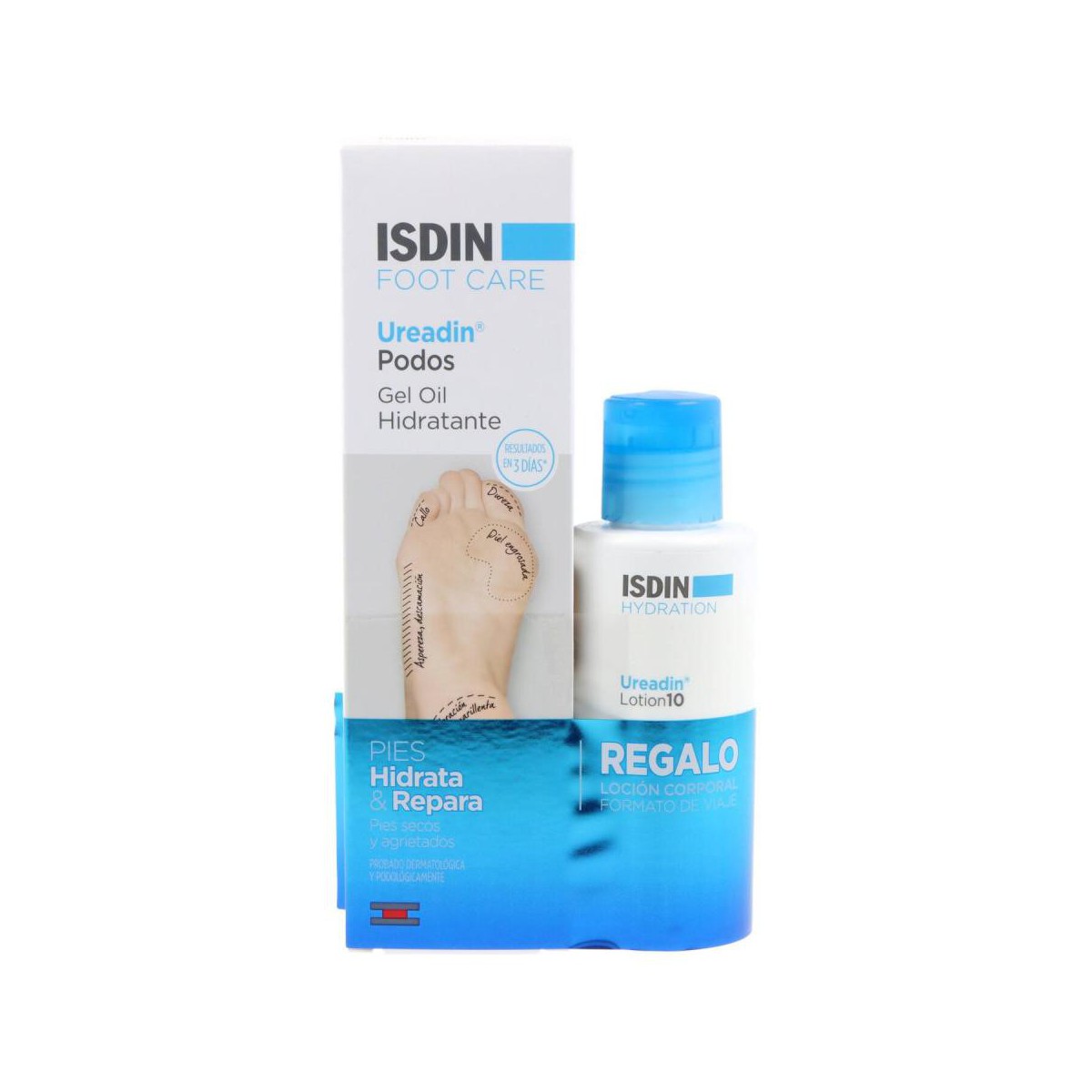 ureadin podos gel oil hidratante 75ml
