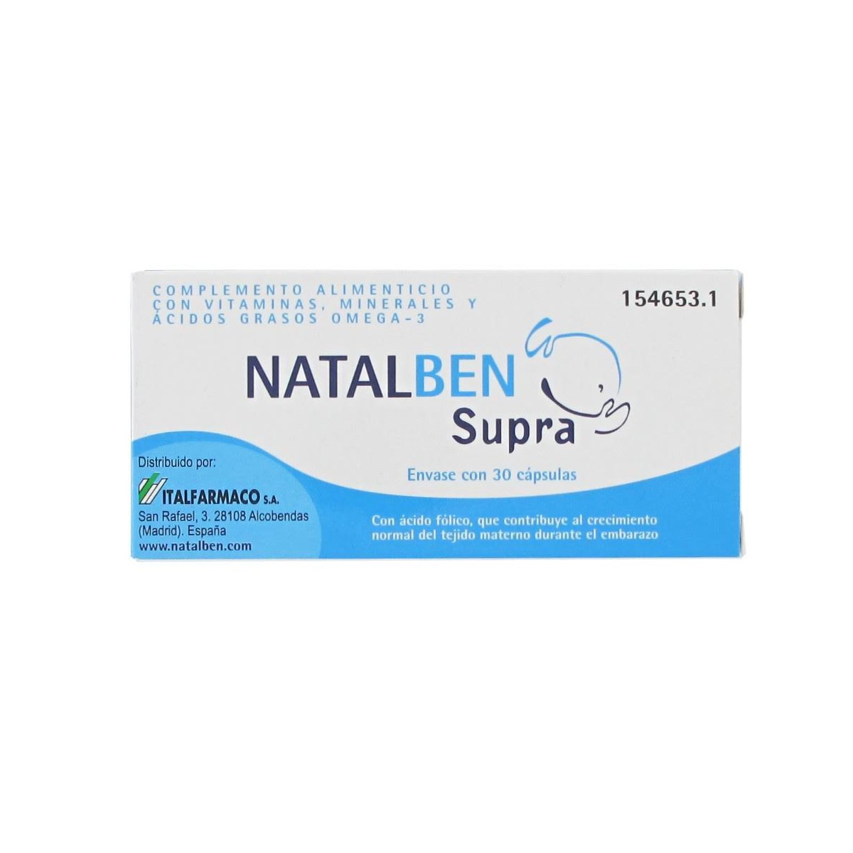 natalben supra 30 capsulas